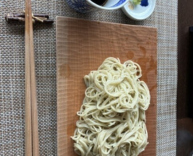 Dinner at Ishiusuhiki Soba Kobo Yama no Mi (石臼挽き蕎麦香房 山の実)