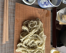 Dinner at Ishiusuhiki Soba Kobo Yama no Mi (石臼挽き蕎麦香房 山の実)