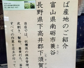 Dinner at Ishiusuhiki Soba Kobo Yama no Mi (石臼挽き蕎麦香房 山の実)