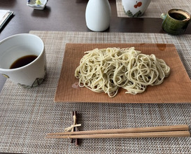 Dinner at Ishiusuhiki Soba Kobo Yama no Mi (石臼挽き蕎麦香房 山の実)