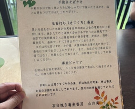 Dinner at Ishiusuhiki Soba Kobo Yama no Mi (石臼挽き蕎麦香房 山の実)