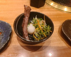 Dinner at Yoroniku