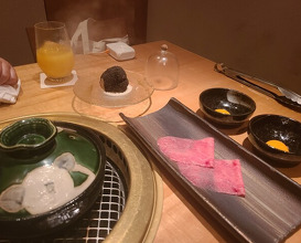 Dinner at Yoroniku