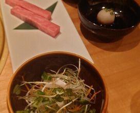 Dinner at Yoroniku