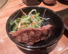 Dinner at Yoroniku