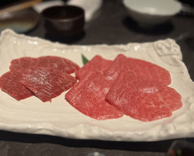 Dinner at YORONIKU TOKYO