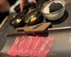 Dinner at YORONIKU TOKYO