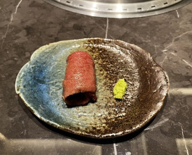 Dinner at YORONIKU TOKYO