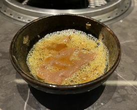 Dinner at YORONIKU TOKYO