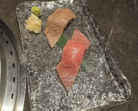 Dinner at YORONIKU TOKYO