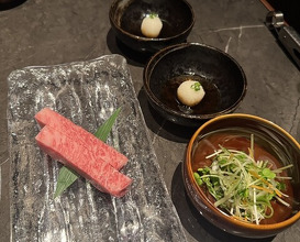 Dinner at YORONIKU TOKYO