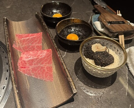 Dinner at YORONIKU TOKYO