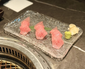 Dinner at YORONIKU TOKYO