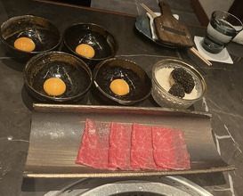 Dinner at YORONIKU TOKYO