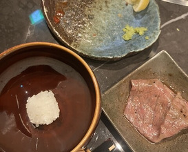 Dinner at YORONIKU TOKYO