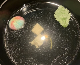 Dinner at YORONIKU TOKYO