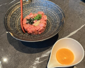 Dinner at YORONIKU TOKYO