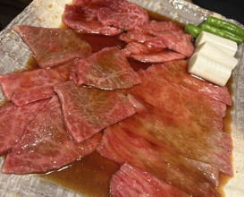 Dinner at Sumibi Yaki Yuji (炭火焼 ゆうじ)