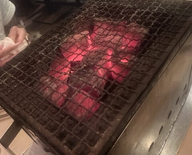 Dinner at Sumibi Yaki Yuji (炭火焼 ゆうじ)