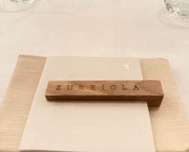 Dinner at ZURRIOLA (スリオラ)