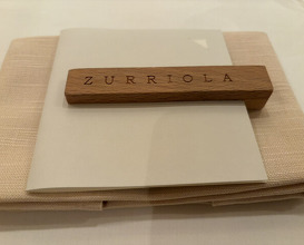 Dinner at ZURRIOLA (スリオラ)