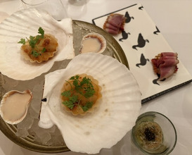 Dinner at ZURRIOLA (スリオラ)