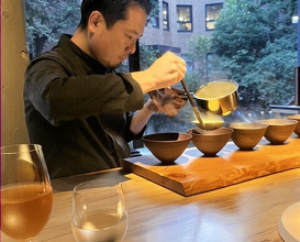 Dinner at Trace (トレイス)