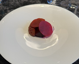 Dinner at Florilège