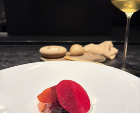 Dinner at Florilège