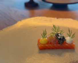 Dinner at Blue Lagoon Iceland