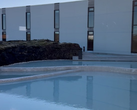 Dinner at Blue Lagoon Iceland