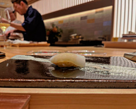 Dinner at Sushi Toshi