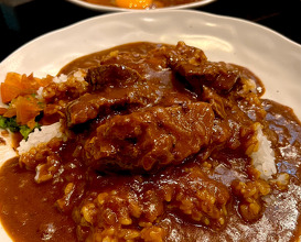 Dinner at カレー屋 カルダモン.