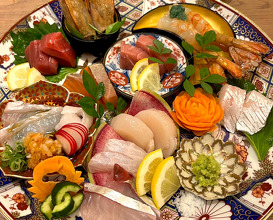 Dinner at 難波中