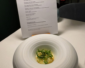 Dinner at Restaurant La Société - cuisine creative