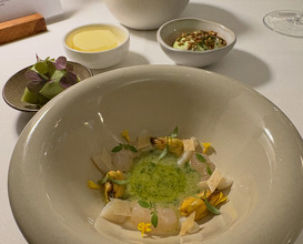 Dinner at Restaurant La Société - cuisine creative