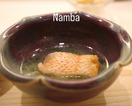 Dinner at 鮨 なんば 日比谷