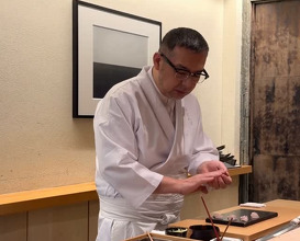 Dinner at 鮨 なんば 日比谷