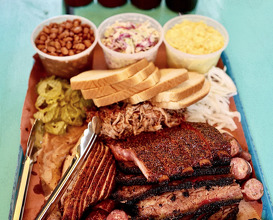 Dinner at Franklin Barbecue