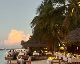 Dinner at VILU Restaurant & Bar
