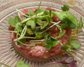 Dinner at Tokyo, Japan