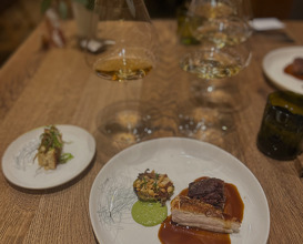 Dinner at Die Weinbank