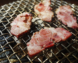 Dinner at 焼肉 三日月