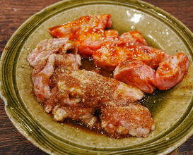 Dinner at 焼肉 三日月