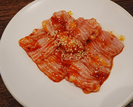 Dinner at 焼肉 三日月