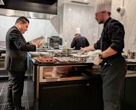 Dinner at César NYC