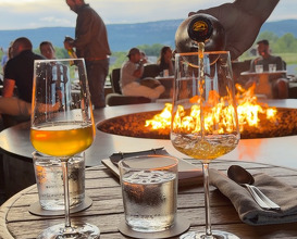 Dinner at Wildflower Farms, Auberge Collection