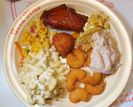 Dinner at Good Time Buffet