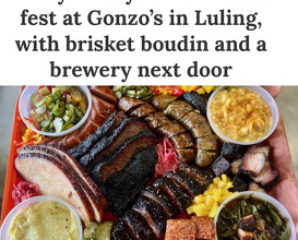 Dinner at Gonzo's Smokehouse & BBQ