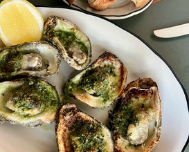 Dinner at New Orleans, Louisiana